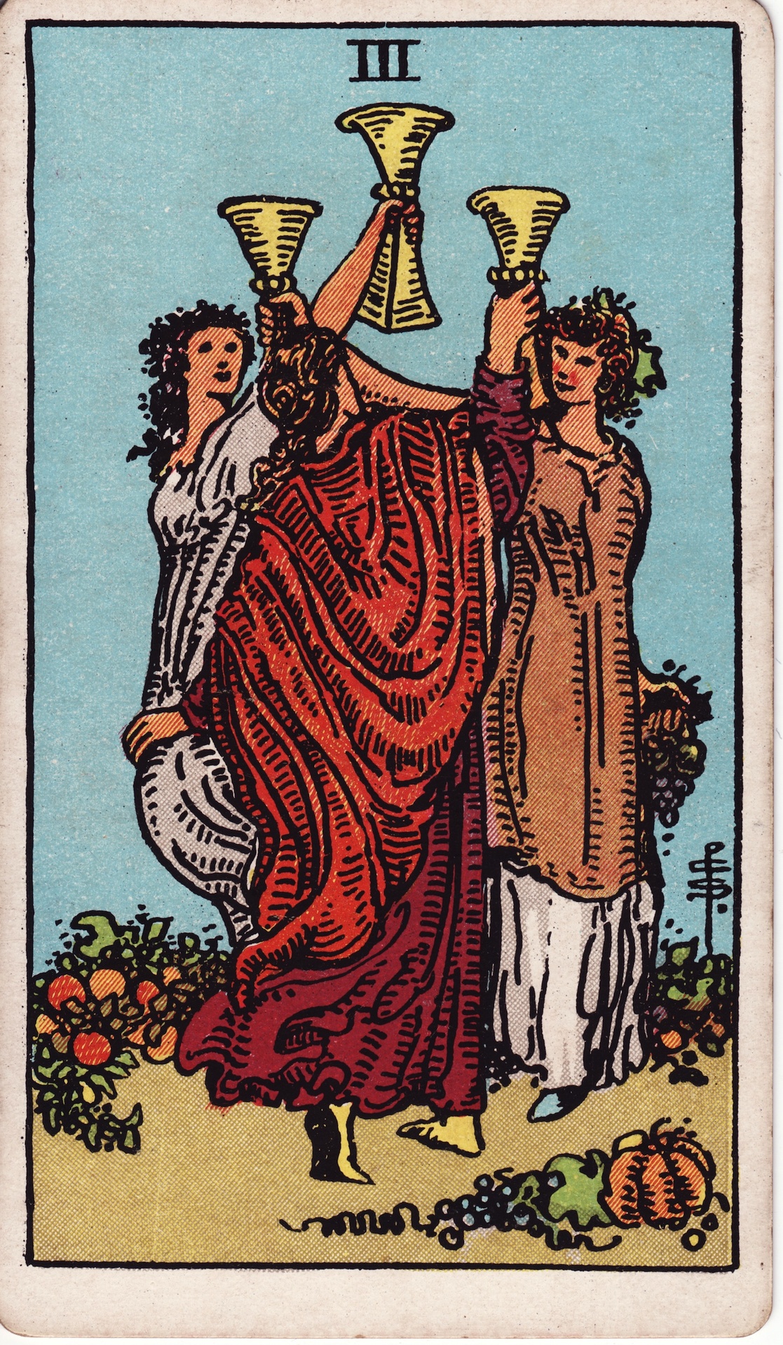 Three of Cups Tarot