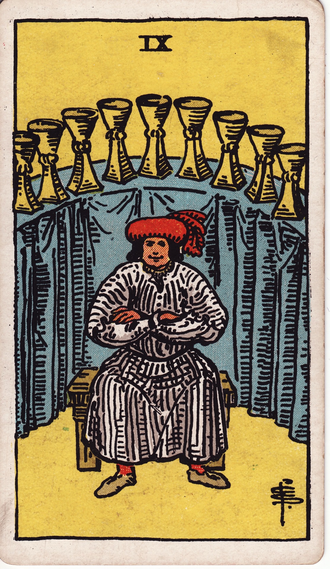 Nine of Cups Tarot