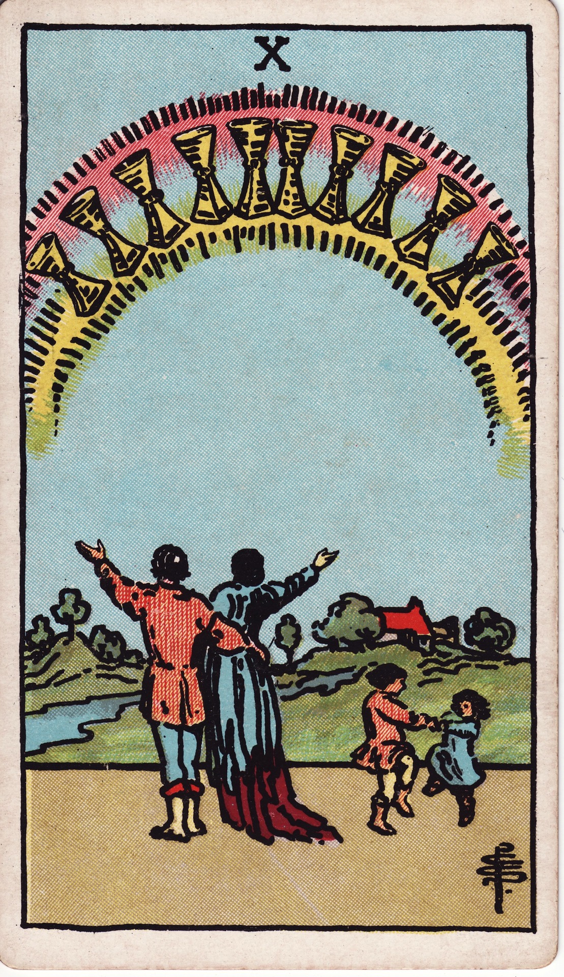 Ten of Cups Tarot