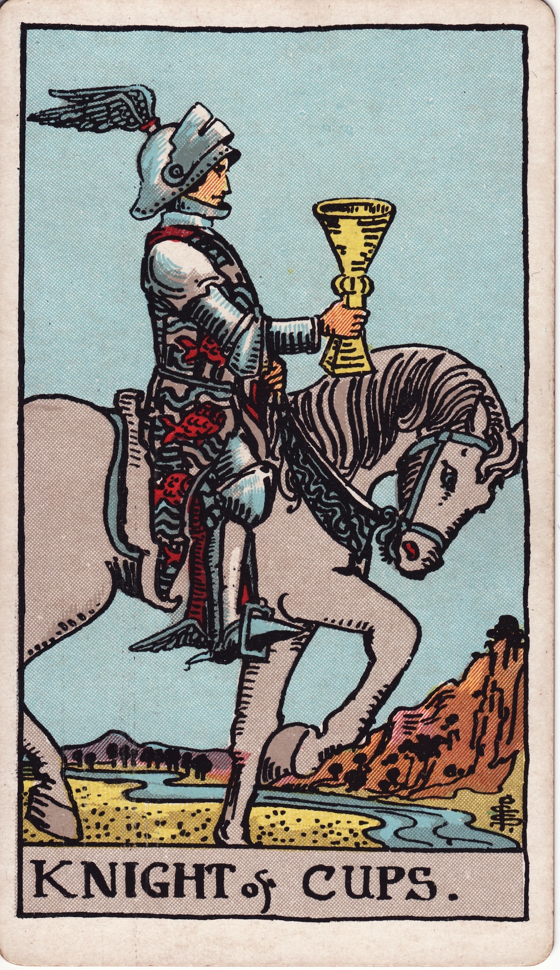Knight of Cups Tarot