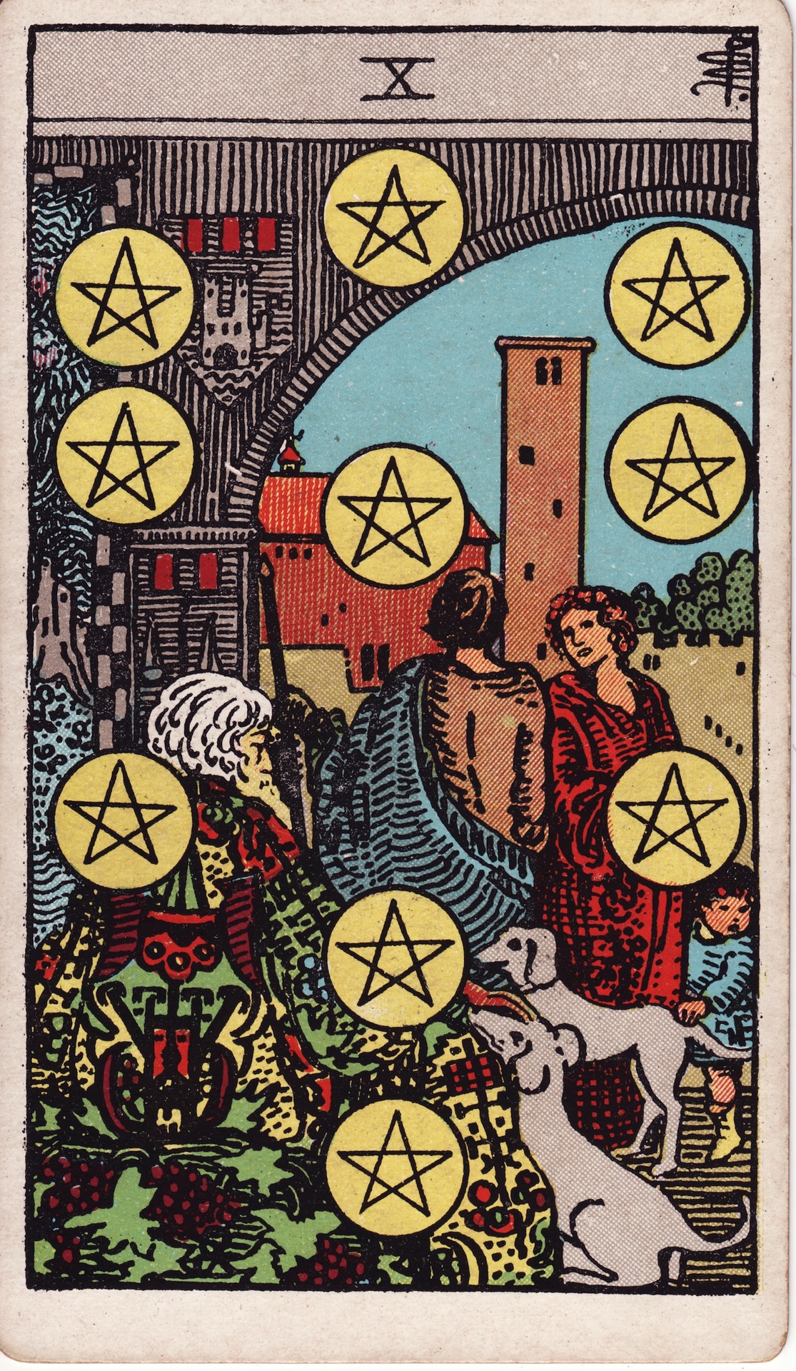 Ten of Pentacles Tarot