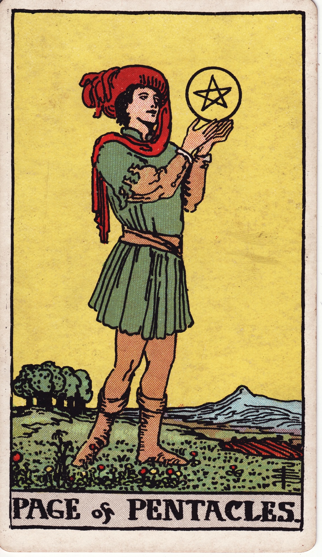 Page of Pentacles Tarot