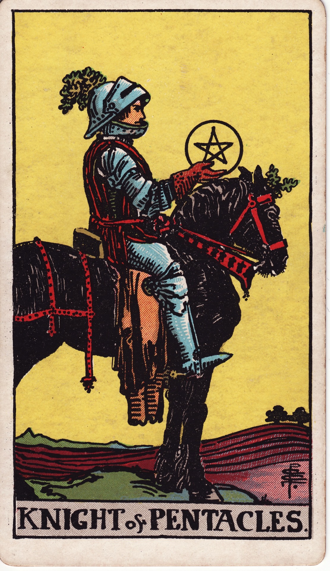 Knight of Pentacles tarot