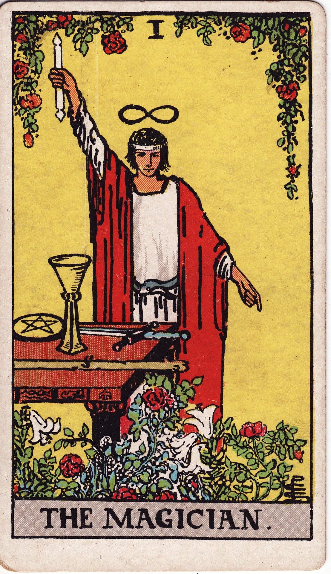 The magician tarot