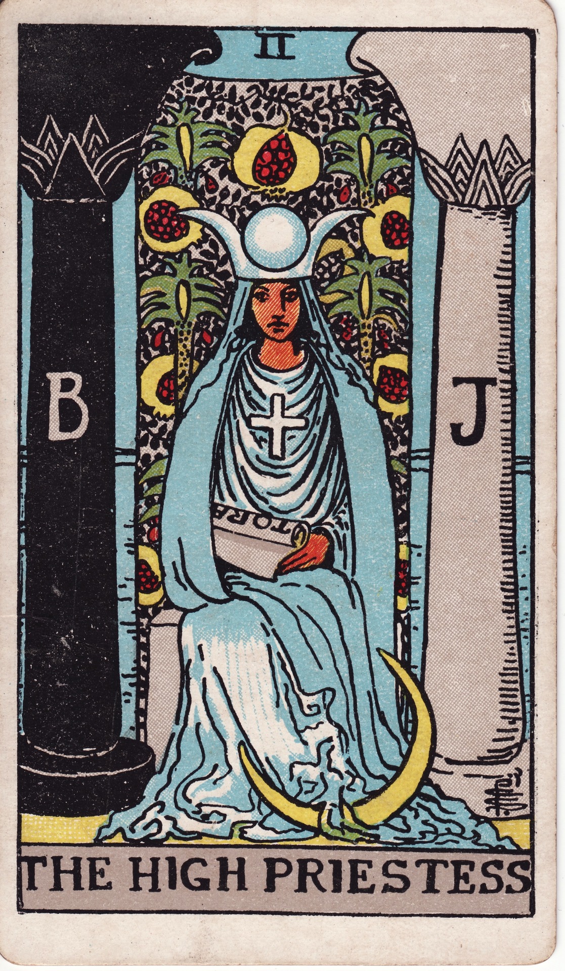 The High Priestess tarot