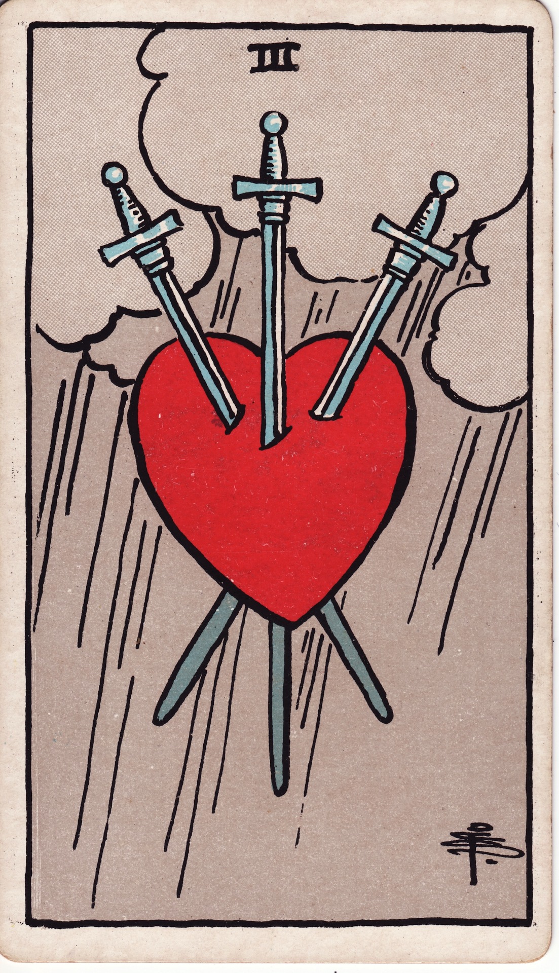 three of swords tarot