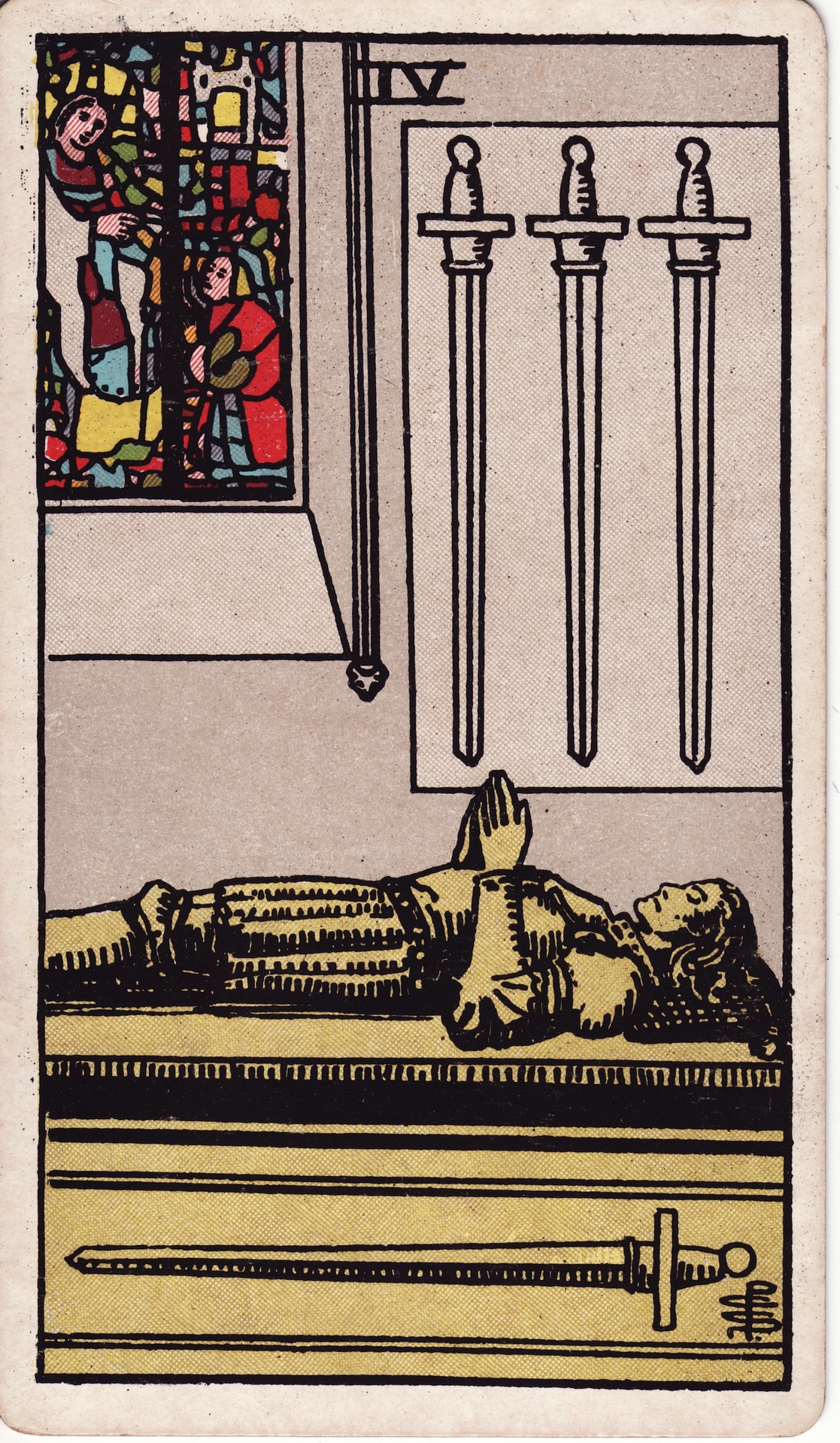 Four of Swords tarot