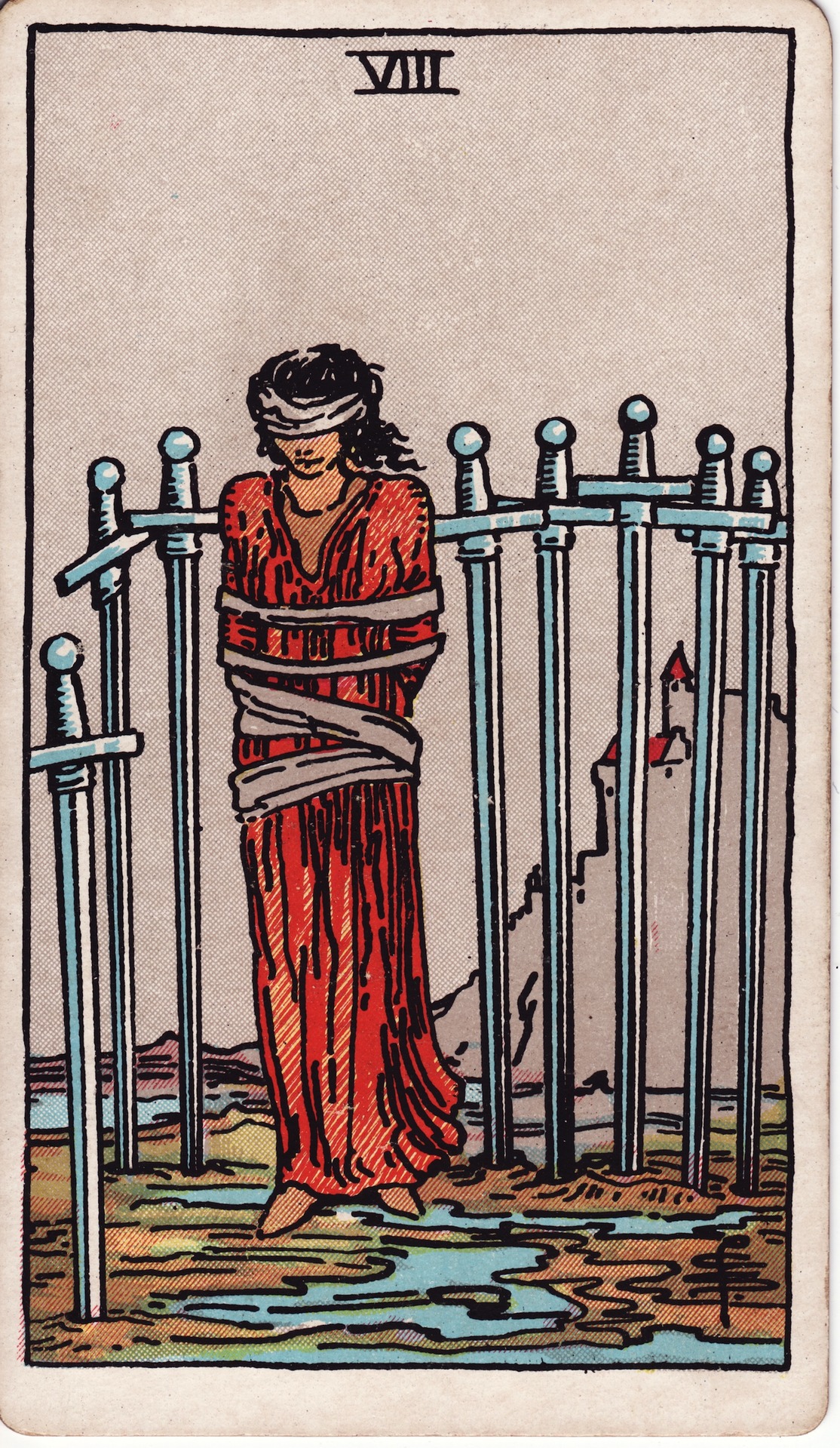 Eight of Swords tarot