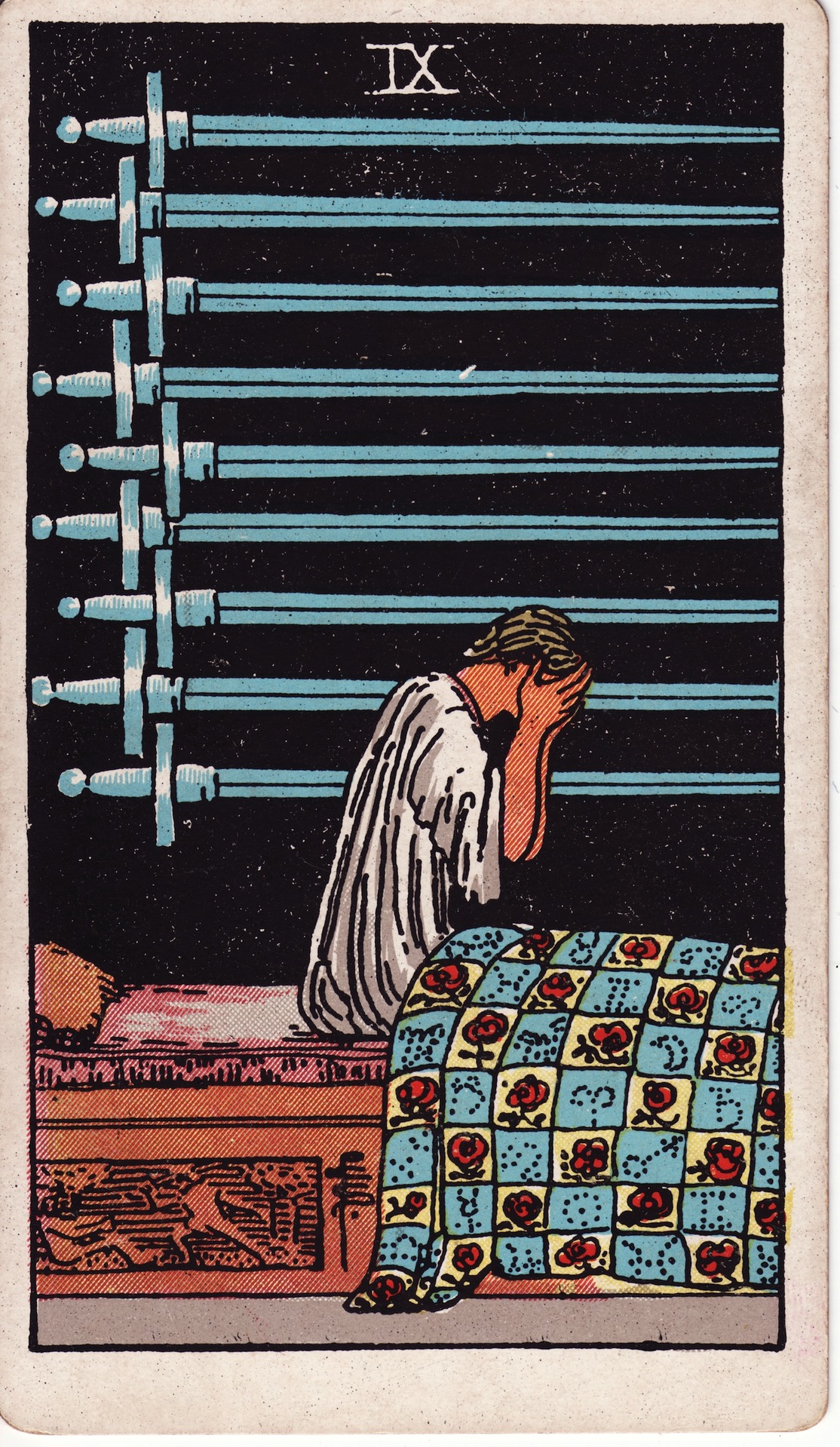 Nine of Swords tarot