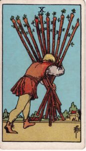 Ten of Wands Tarot