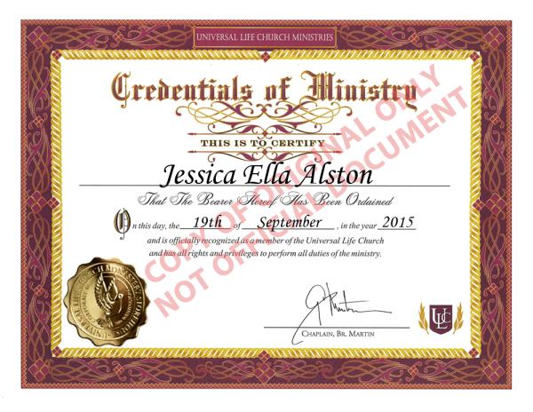 ordination-certificate-SmVzc2ljYSBFbGxhIEFsc3Rvbl45LzE5LzIwMTVebGFyZ2VeZnJlZV4,